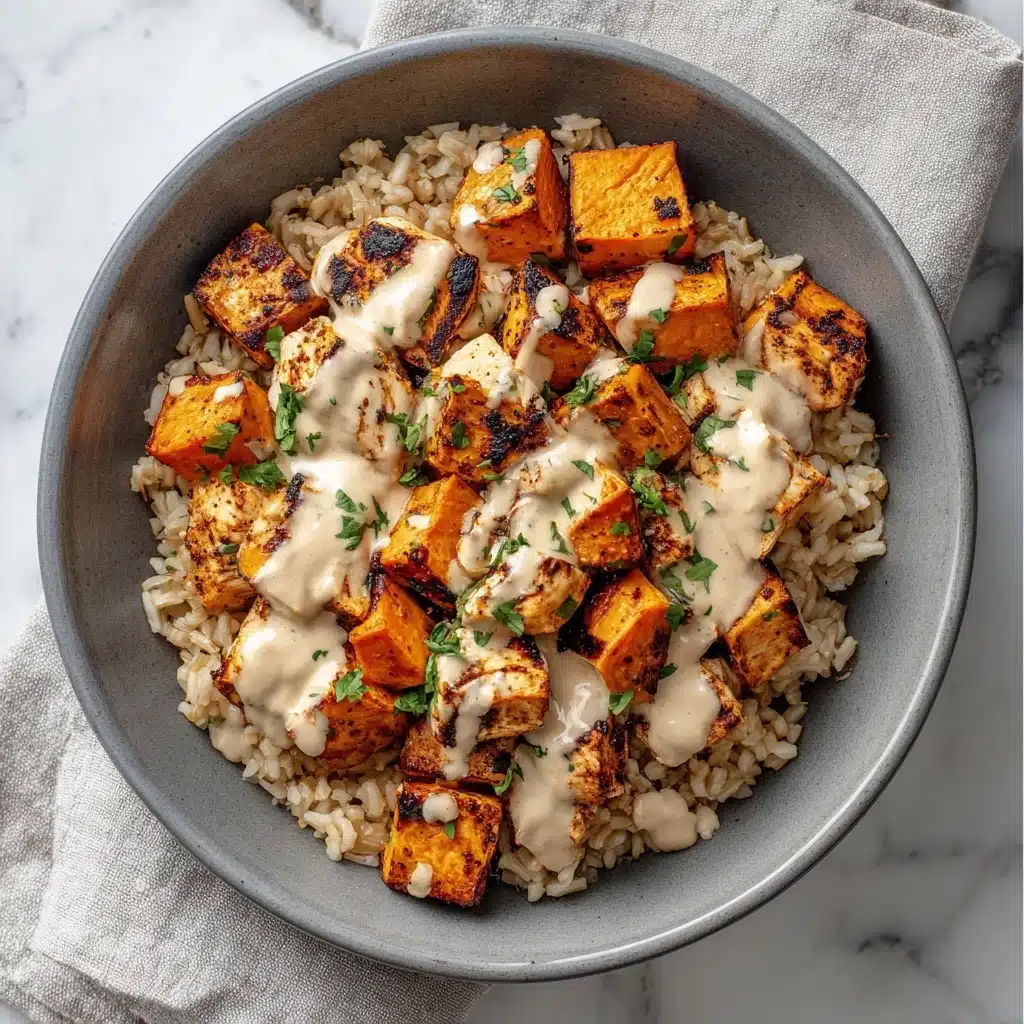 Healthy Chicken & Sweet Potato Rice Bowl Recipe - Recipe Image