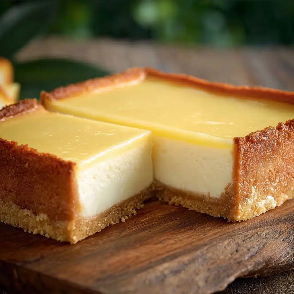 Italian Grandma’s Lemon Custard Cake – Classic Recipe - Recipe Image