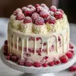White Chocolate Raspberry Dream Cake : A Heavenly Dessert Recipe