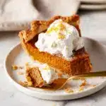 Pumpkin Pie Brûlée with Bourbon Vanilla Whipped Cream Recipe