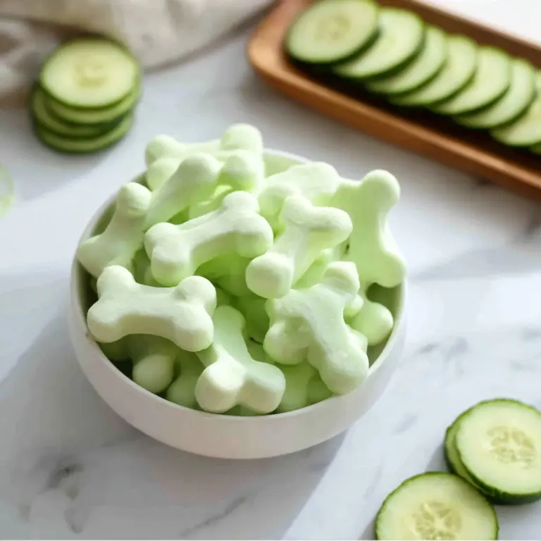 Cucumber Yogurt Dog Treats Recipe