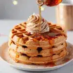 Cinnamon Waffles with Cinnamon Whipped Cream Recipe
