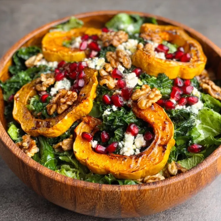 Autumn Harvest Salad with Pomegranates Recipe