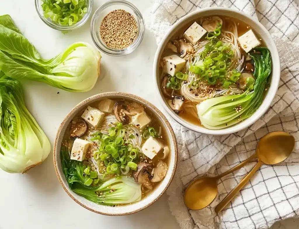 Hearty Bokchoy Chicken Soup Recipe