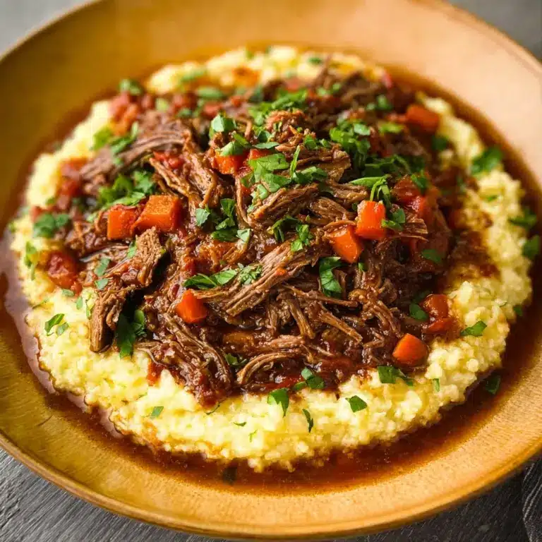 Italian Pot Roast & Parmesan Risotto Recipe