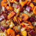 Maple Dijon Roasted Carrots and Apples Recipe
