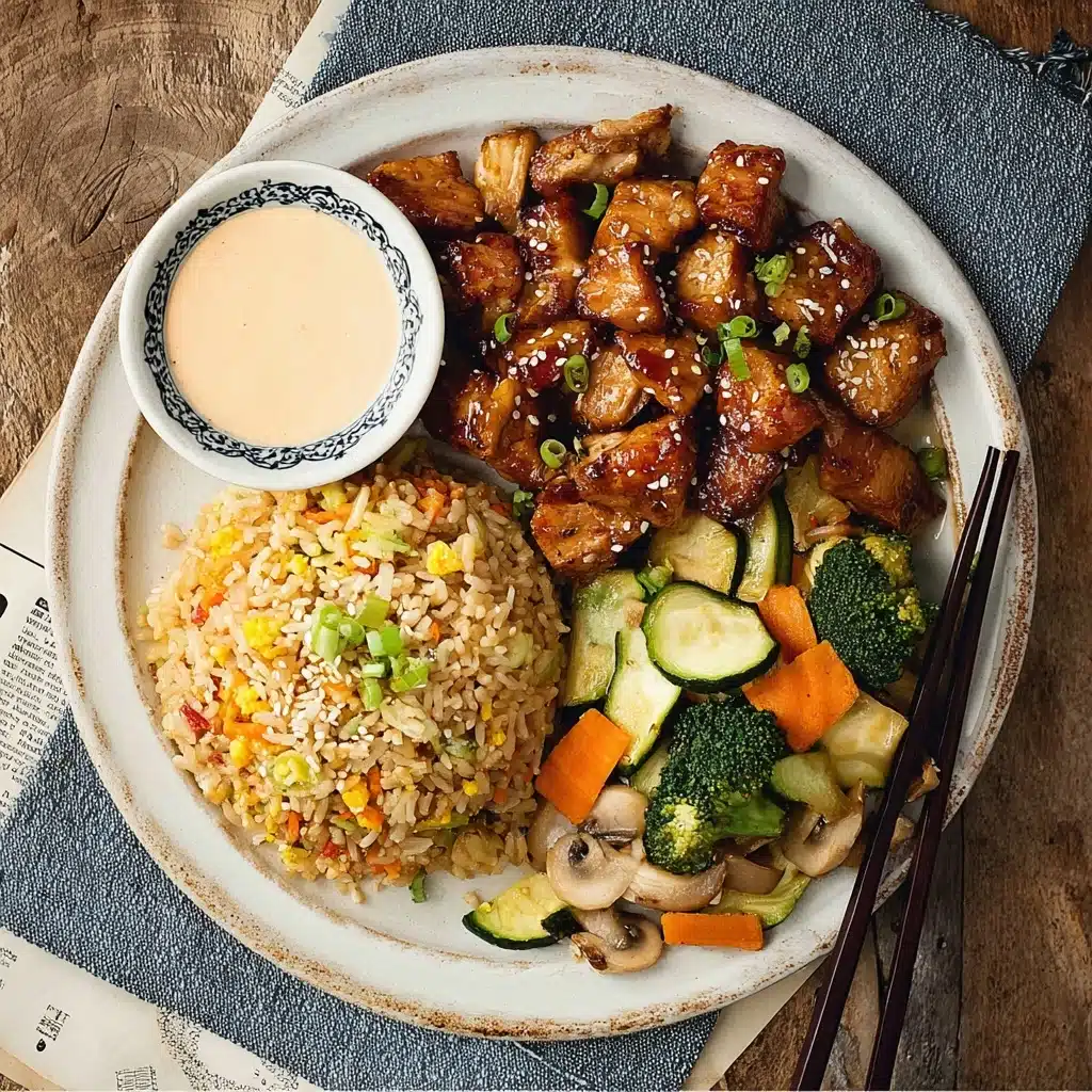 Hibachi-Style Chicken Fried Rice Recipe - Recipe Image