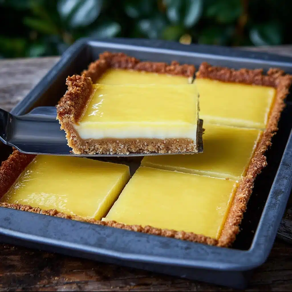 Italian Grandma’s Lemon Custard Cake – Classic Recipe - Recipe Image