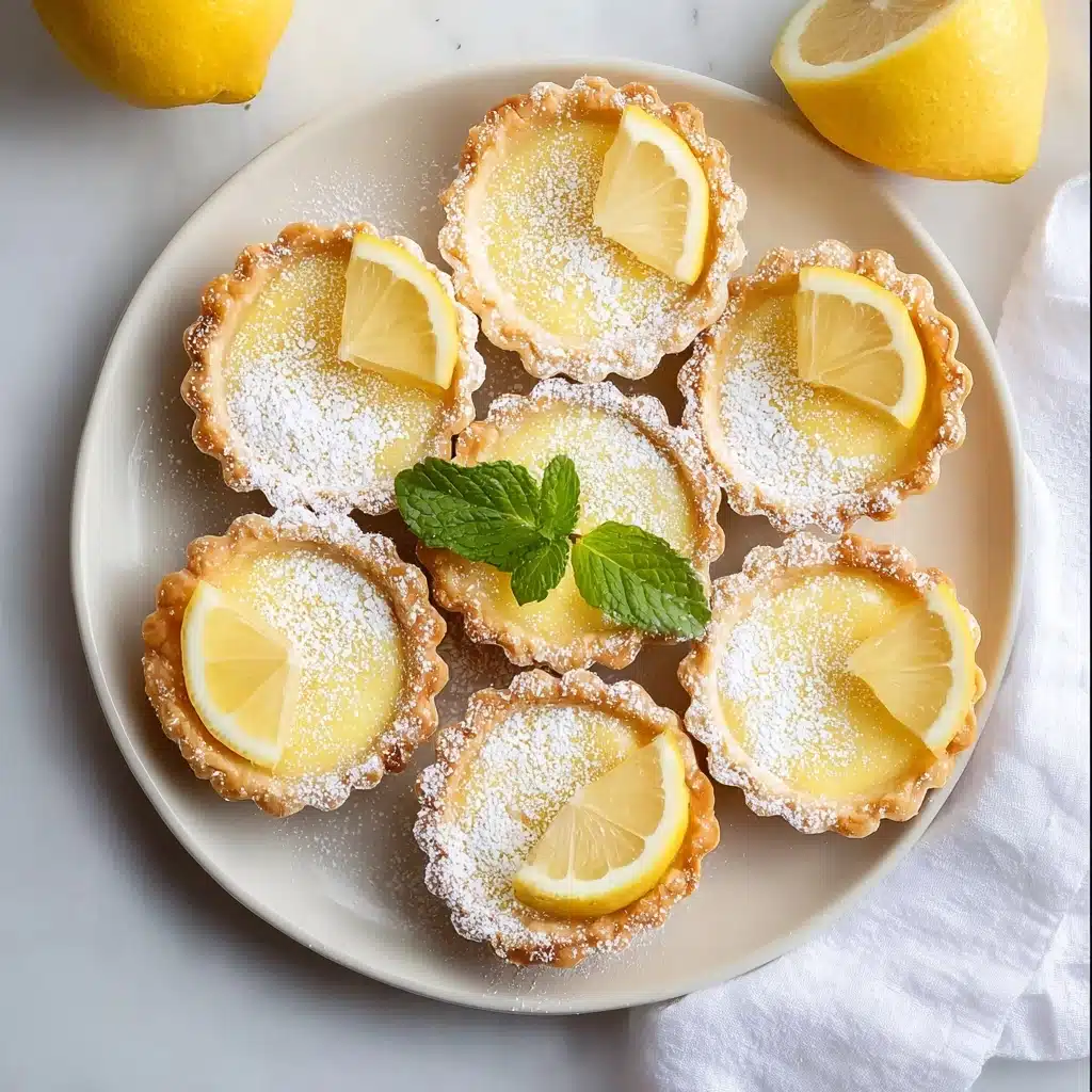 Baby Lemon Impossible Pies Recipe - Recipe Image