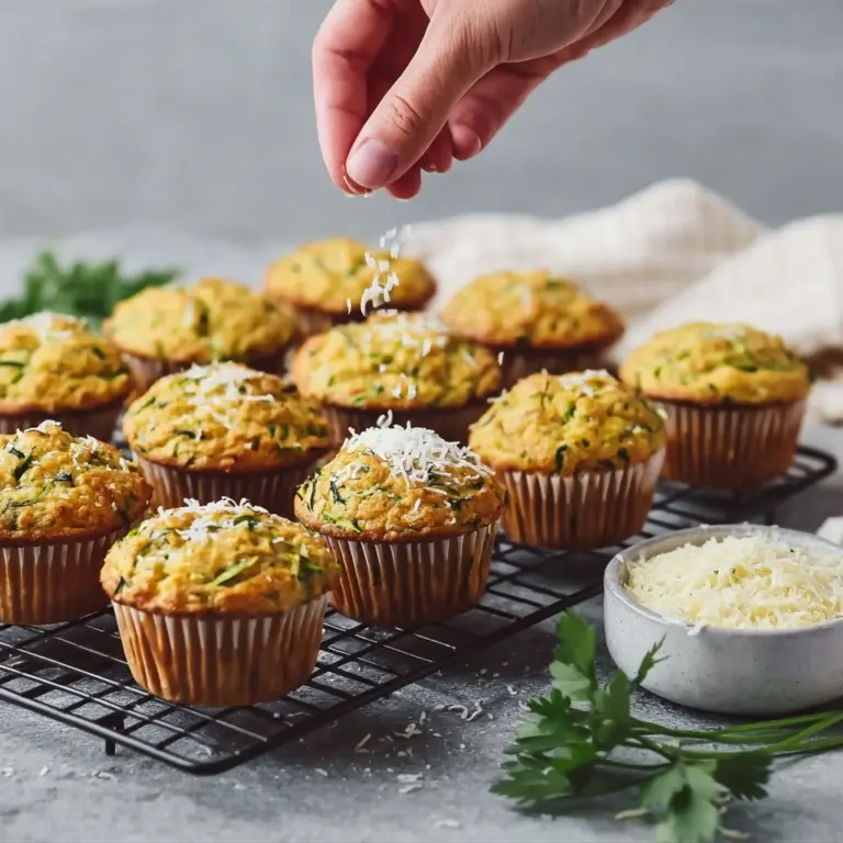 Crispy Parmesan Zucchini Muffins: A Deliciously Healthy Snack Recipe