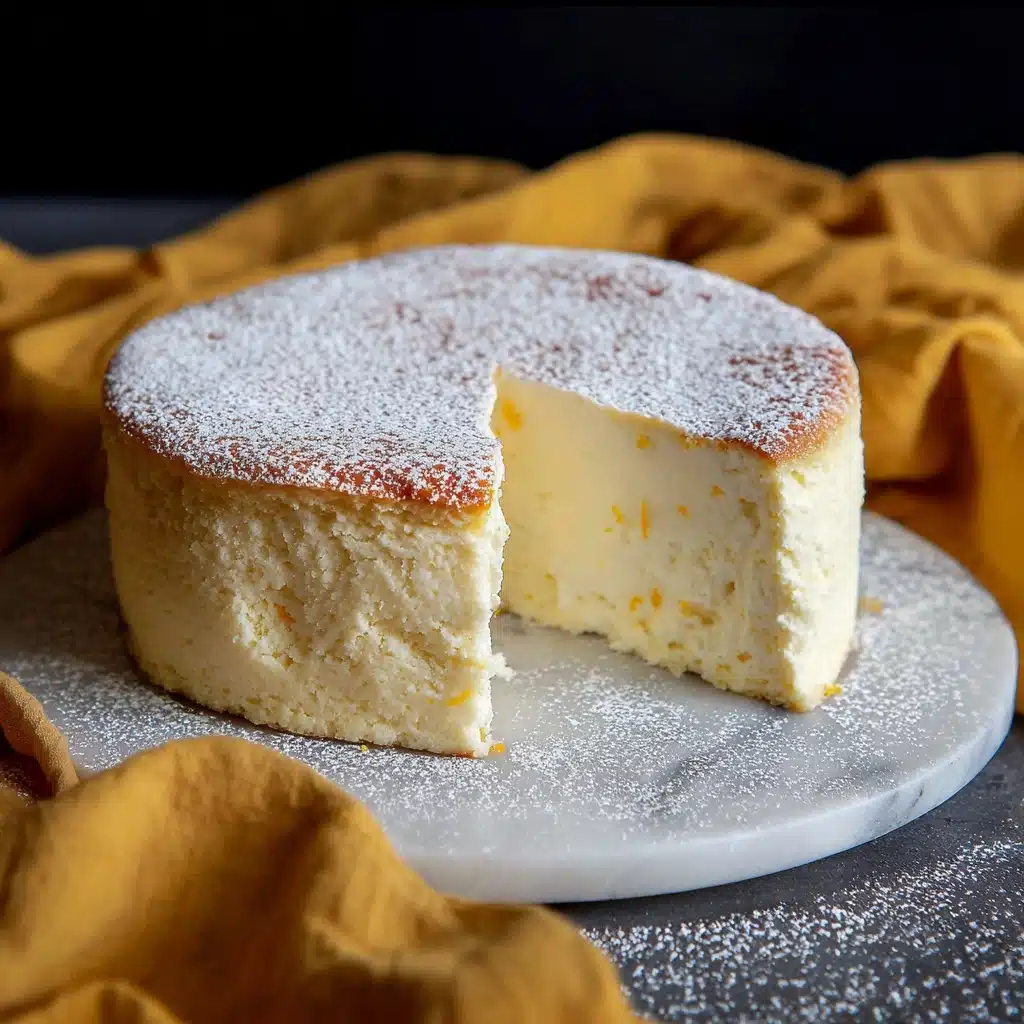 Fluffy Japanese Cheesecake – Light as a Cloud Recipe - Recipe Image