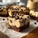 Protein Packed Cookie Dough Brownies Recipe