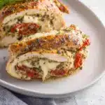 Healthy Pesto Stuffed Chicken Breast Recipe