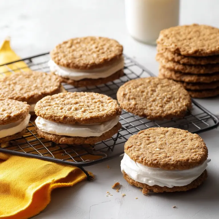 Oatmeal Cream Pies Recipe