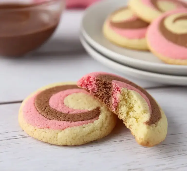Neapolitan Swirl Cookies Recipe