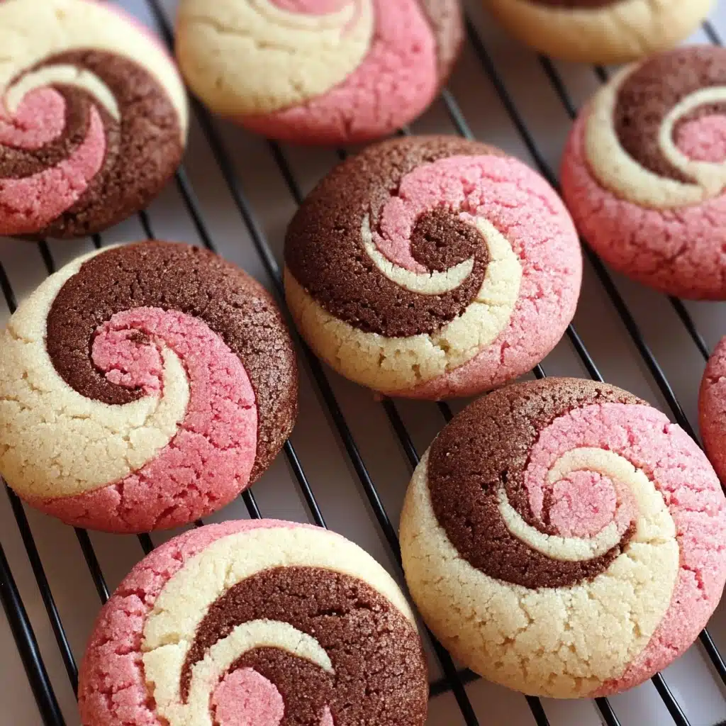 Neapolitan Swirl Cookies Recipe - Recipe Image