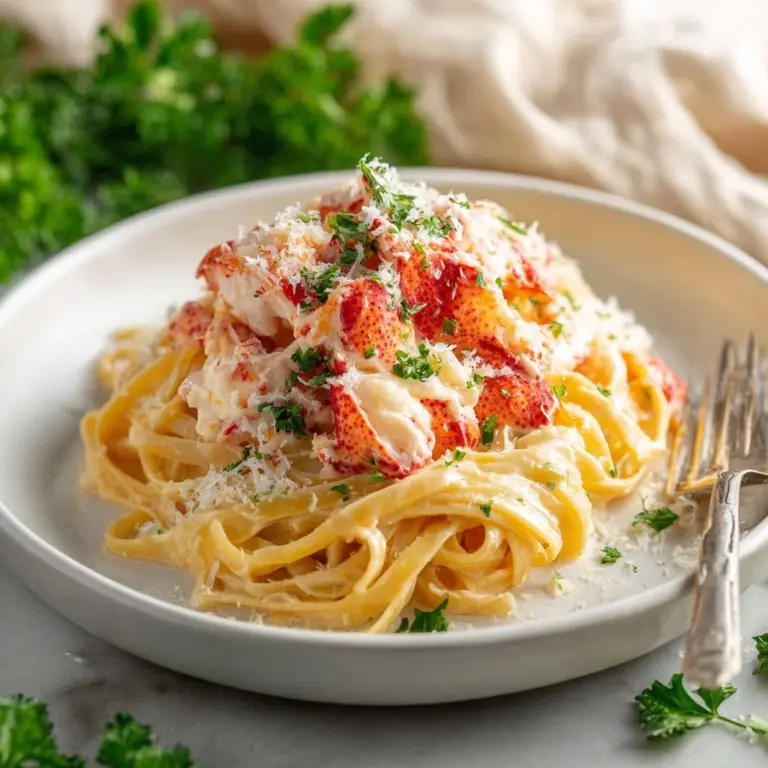 Creamy Lobster Pasta Recipe