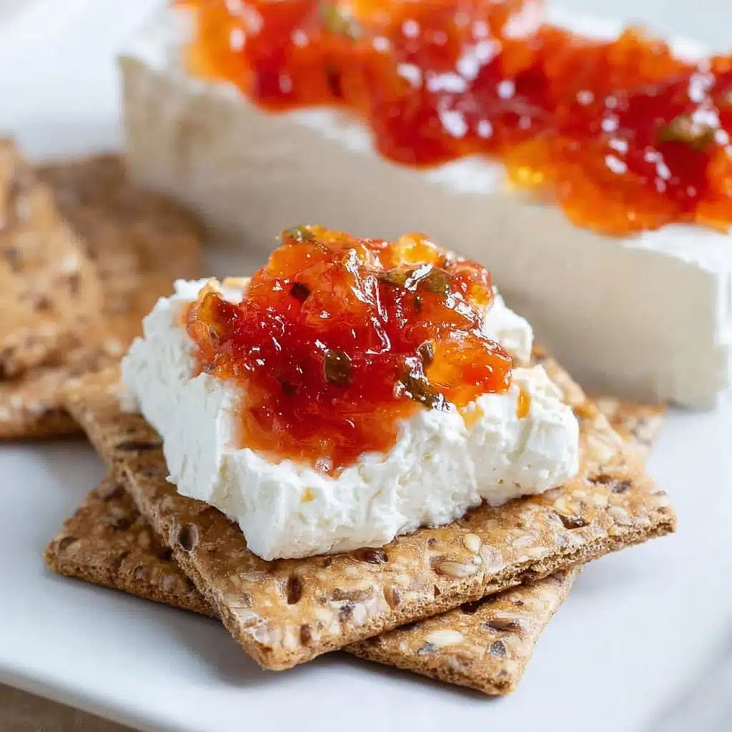 Pepper Jelly and Cream Cheese Appetizer Recipe - Recipe Image