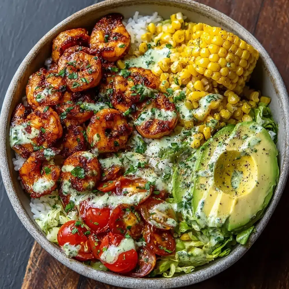 Corn Salsa & Creamy Garlic Sauce Recipe
