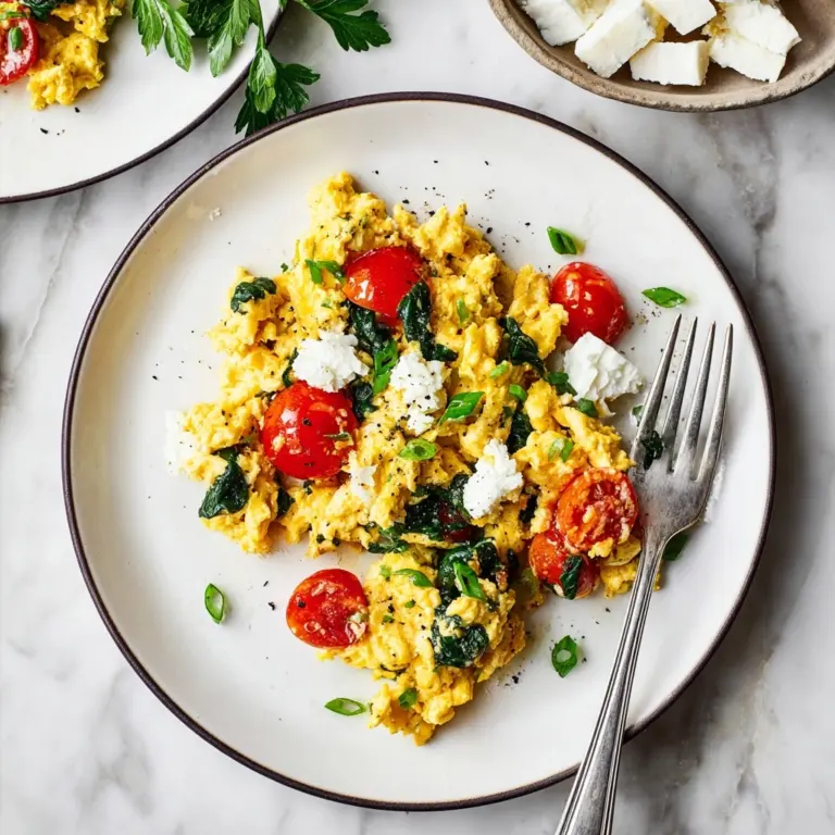 Mediterranean Scrambled Eggs Recipe