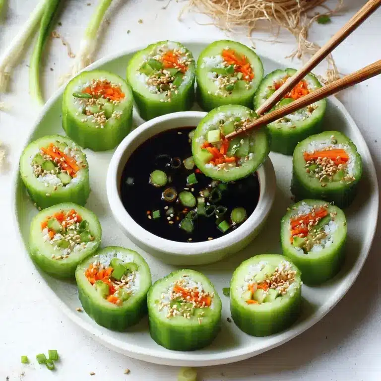 Cucumber Sushi Recipe