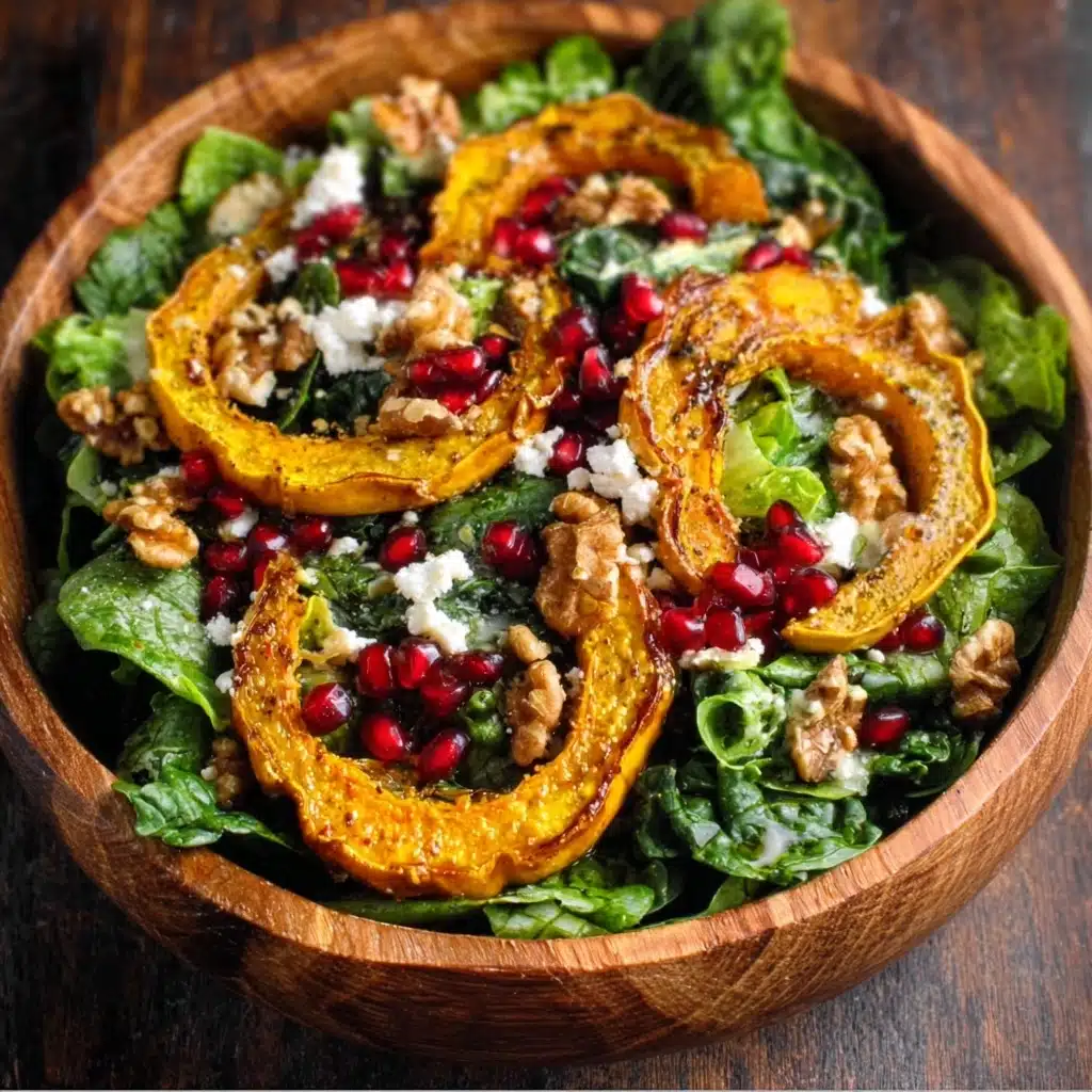 Autumn Harvest Salad with Pomegranates Recipe - Recipe Image
