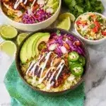 Low Carb Fish Taco Bowls Recipe