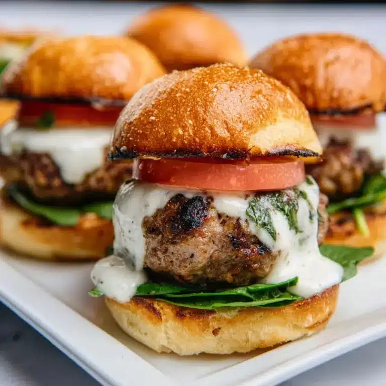 Greek Burgers Recipe
