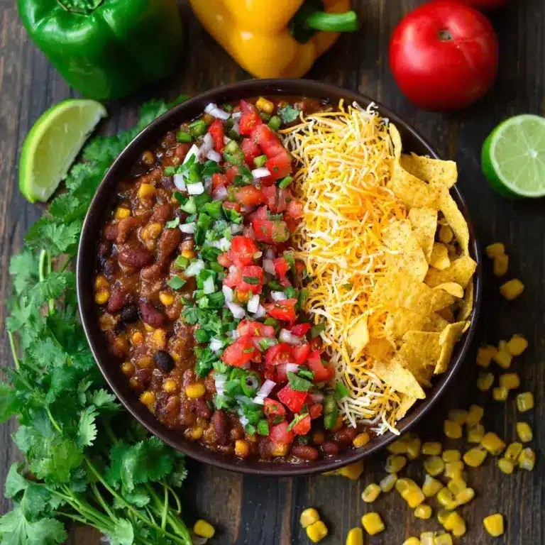 Slow Cooker Lentil Taco Chili Recipe