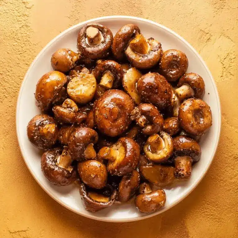 Garlic Butter Miso Mushrooms Recipe