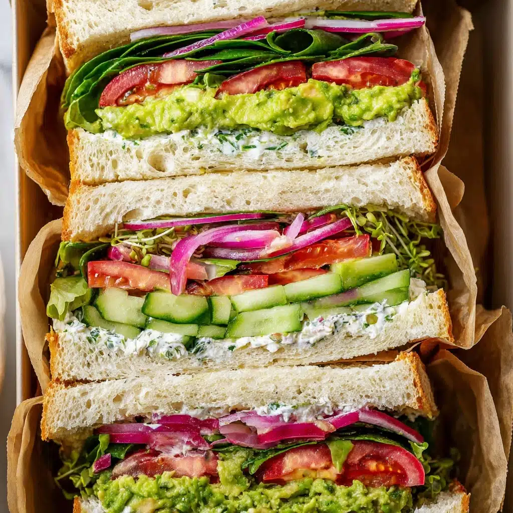 Laura’s Fresh Veggie Sandwich Recipe - Recipe Image