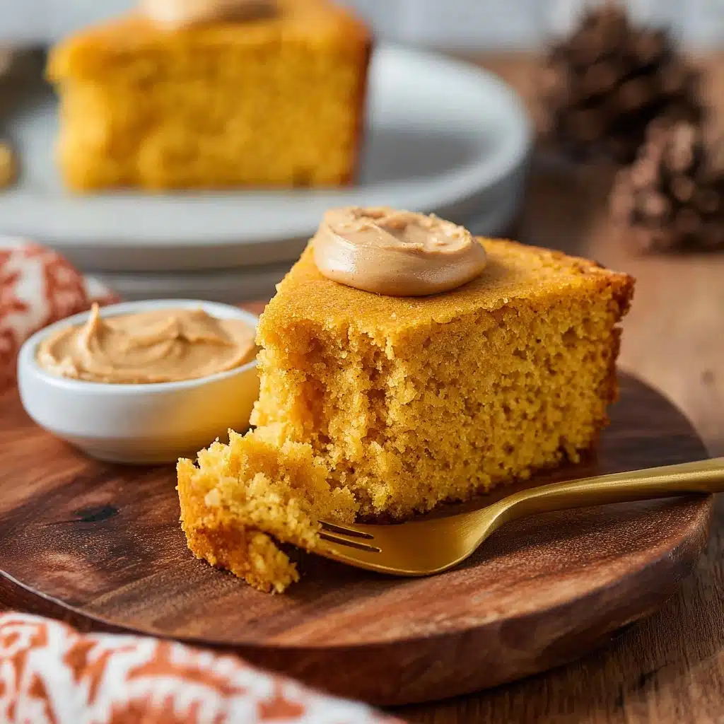 Pumpkin Cornbread with Maple Butter Recipe - Recipe Image