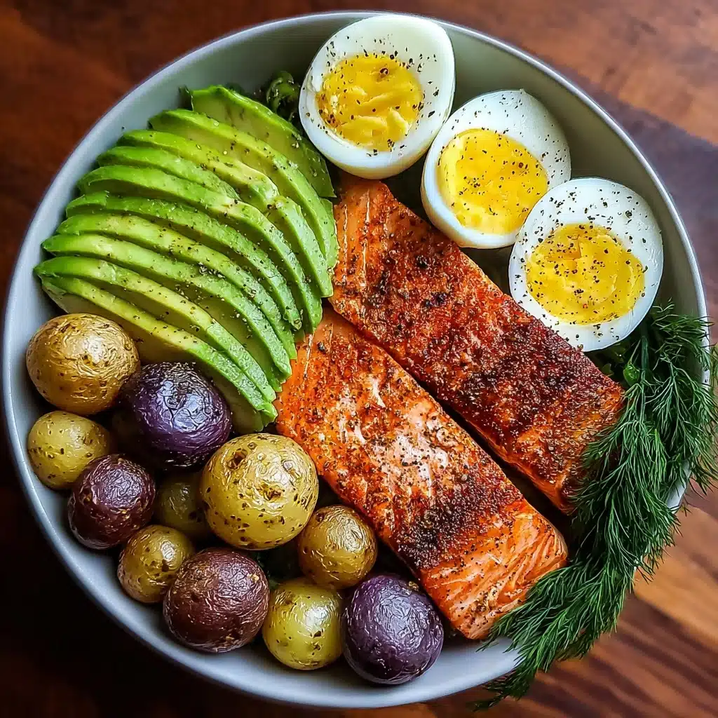 Spiced Salmon & Dill Potato Power Bowl Recipe - Recipe Image