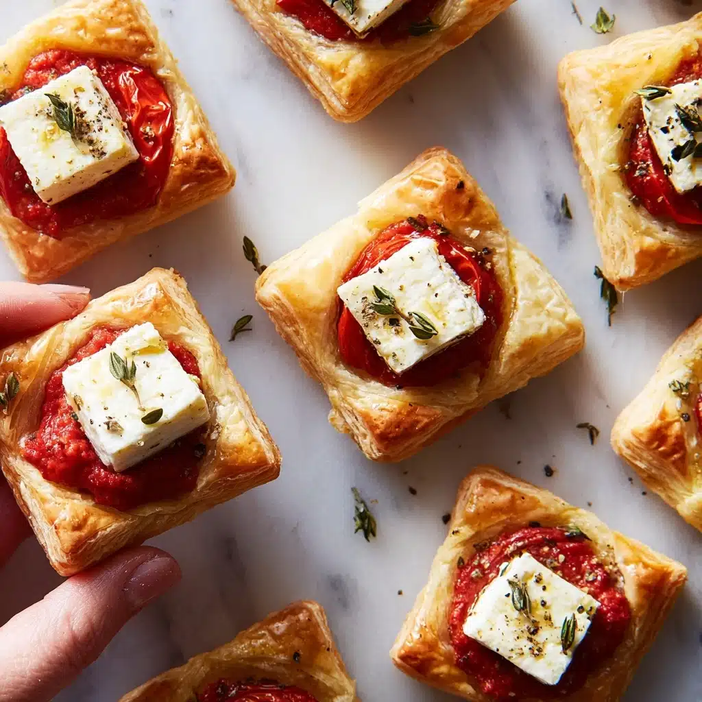 Baked Feta Bites with Red Peppers, Jam, and Chili Oil Recipe
 - Recipe Image