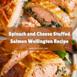 Spinach and Cheese Stuffed Salmon Wellington Recipe