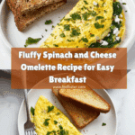 Spinach and Cheese Omelette Recipe