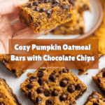 Healthy Pumpkin Oatmeal Bars Recipe