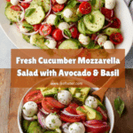 Easy Cucumber Mozzarella Salad Recipe