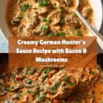 Creamy German Hunter’s SaucIngredients Recipe
