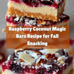 Raspberry Coconut Magic Bars Recipe
