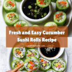 Cucumber Sushi Recipe