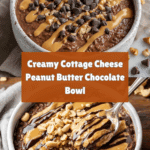 Cottage Cheese Peanut Butter Cup Bowl Recipe