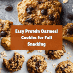 Healthy Oatmeal Protein Cookies Recipe