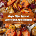 Maple Dijon Roasted Carrots and Apples Recipe
