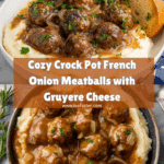 Crock Pot French Onion Meatballs Recipe