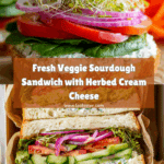 Laura’s Fresh Veggie Sandwich Recipe