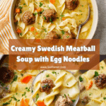 Cozy Swedish Meatball Soup Recipe