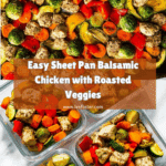 Sheet Pan Balsamic Chicken So Easy and Healthy! Recipe