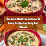 Creamy Mushroom Gnocchi Soup Recipe