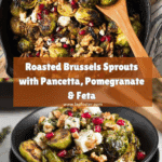 Pomegranate Pancetta Feta Brussels Sprouts Recipe